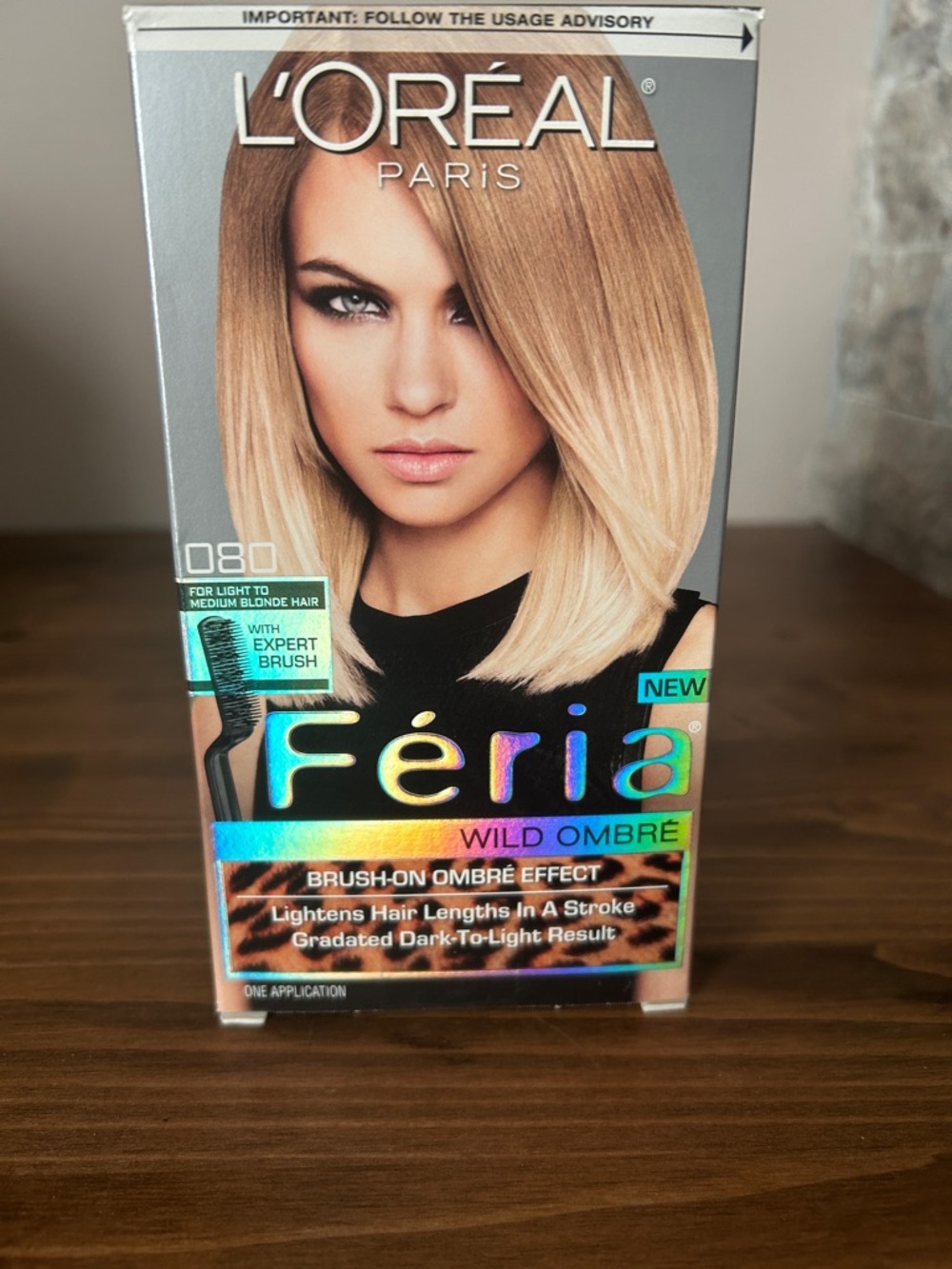 L’Oréal Féria Wild Ombré 080 for Light to Medium Blonde hair new in sealed box